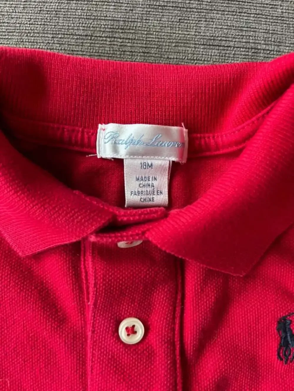 Ralph Lauren classic red